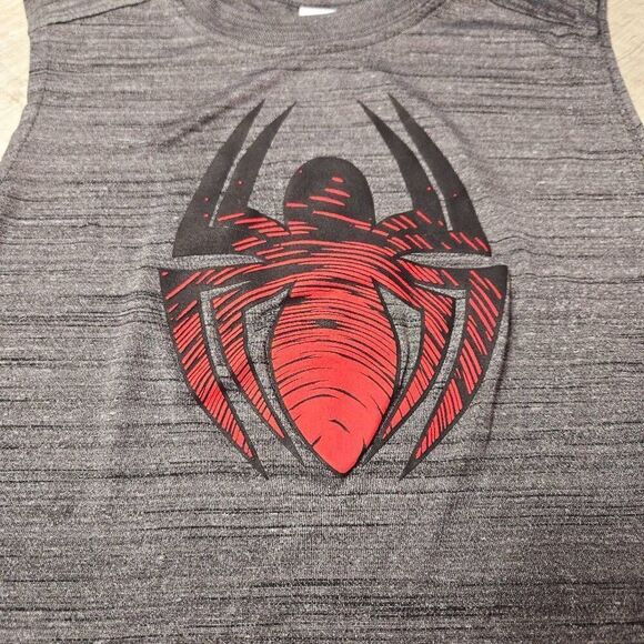 Spiderman tank top shirt S6/7 - Picture 2 of 3